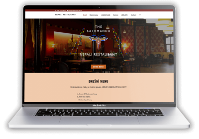 Web Nepali restaurant | Holka přes weby